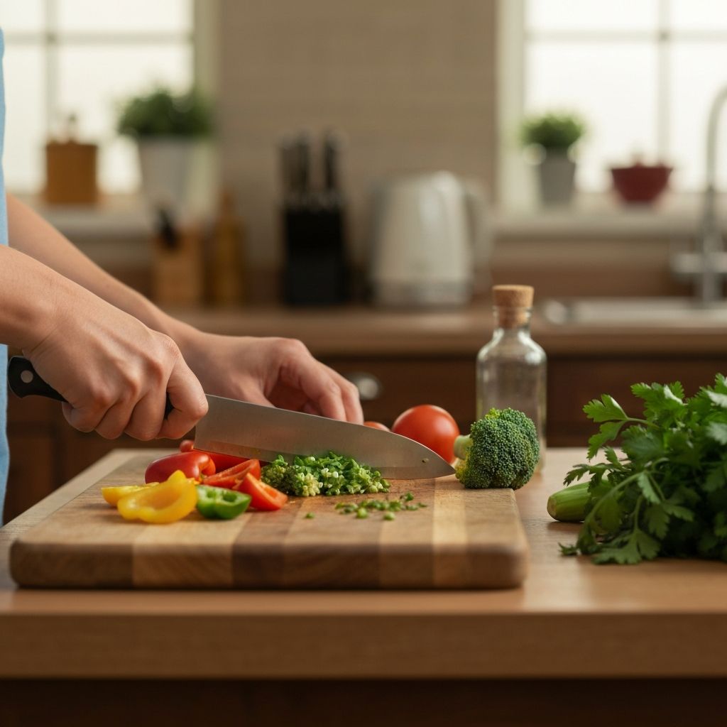 Zubereitung frischer Lebensmittel